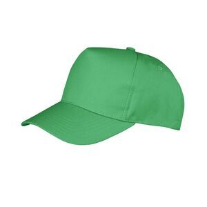 Result Unisex Core Boston 5 Panel Printers Baseball Cap (Pack of 2) / Apple Gree